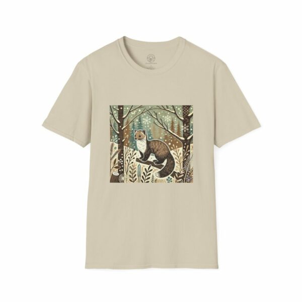 Fern the Pine Marten - Woodland Wildlife Series Softstyle T-Shirt