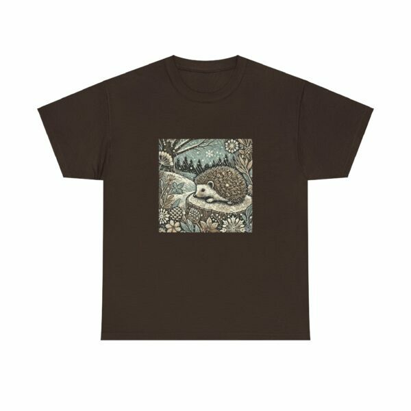 Hazel the Hedgehog - Heavy Cotton Tee - Image 4