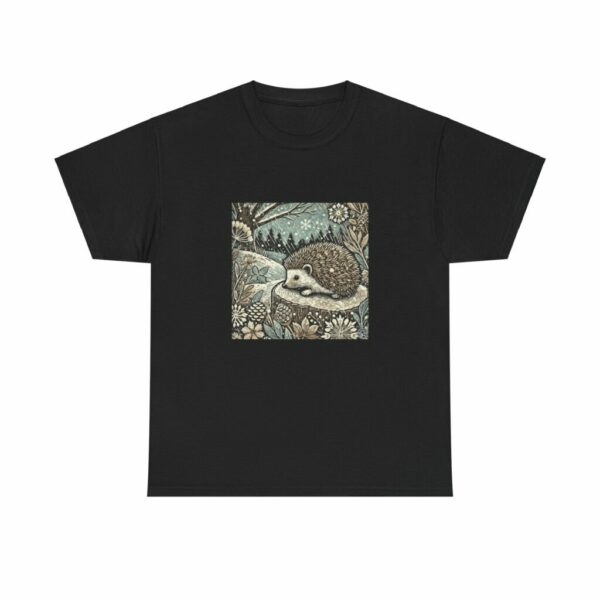 Hazel the Hedgehog - Heavy Cotton Tee - Image 2