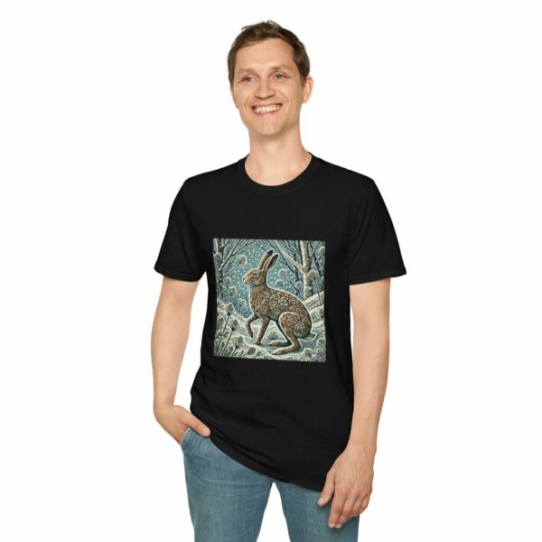 Hopper the Hare - Woodland Wildlife Series Softstyle T-Shirt