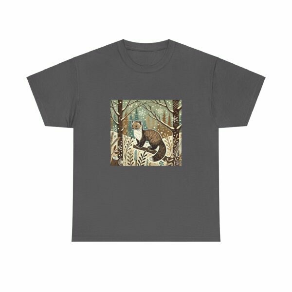 Fern the Pine Marten - Heavy Cotton Tee - Image 9