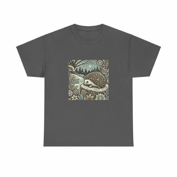 Hazel the Hedgehog - Heavy Cotton Tee - Image 8