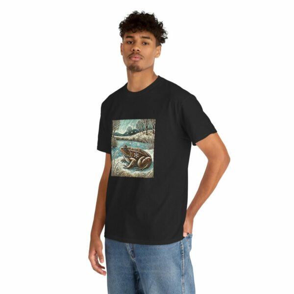 Croak the Common Frog - Heavy Cotton Tee