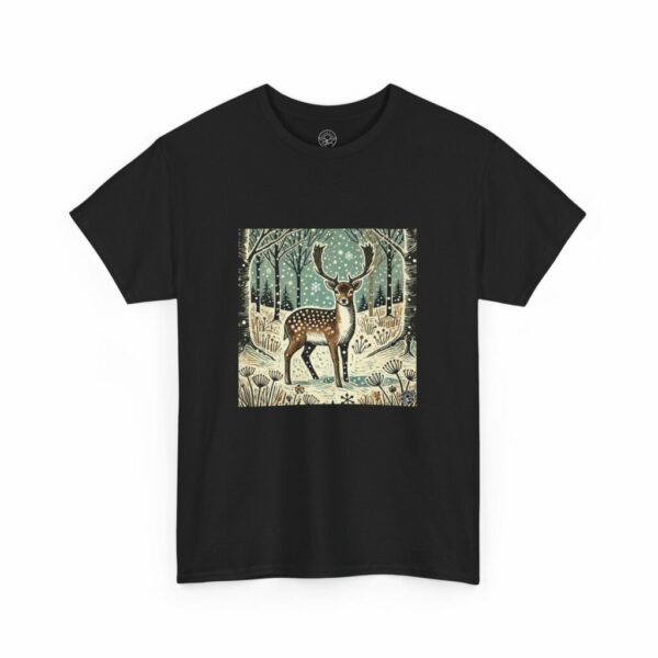 Freya the Fallow Deer - Woodland Wildlife Series Heavy Cotton Tee