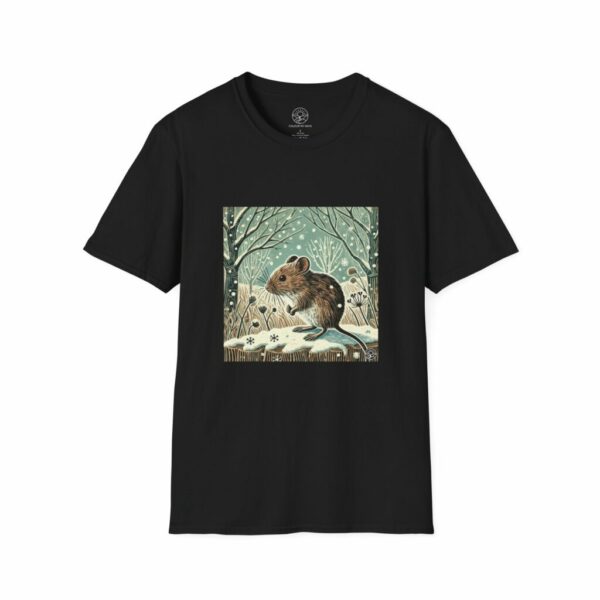 Scamper the Wood Mouse - Woodland Wildlife Series Softstyle T-Shirt