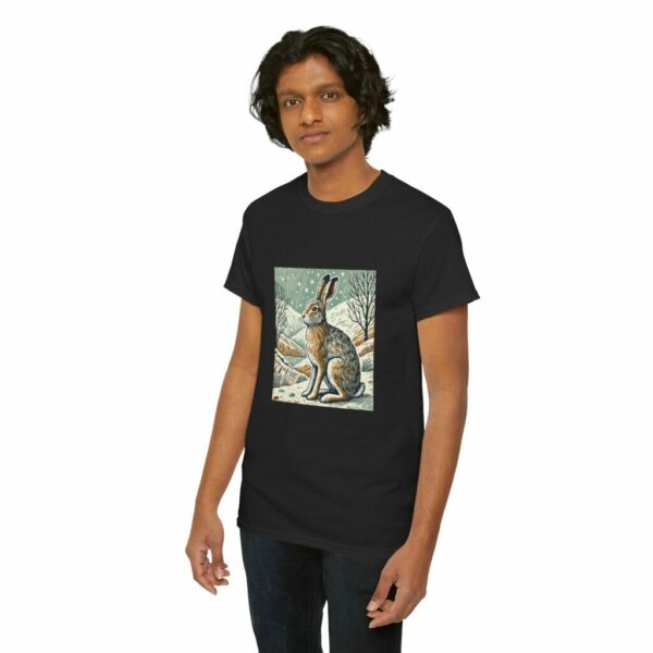 Alpine the Mountain Hare - Woodland Wildlife Series Heavy Cotton Tee