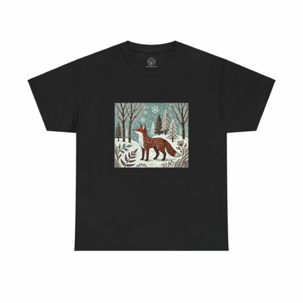 Finn the Fox - Woodland Wildlife Series Unisex Heavy Cotton Tee