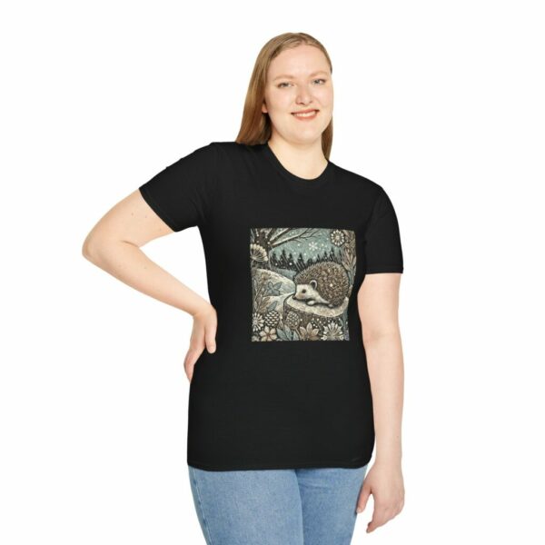 Hazel the Hedgehog - Woodland Wildlife Series Softstyle T-Shirt