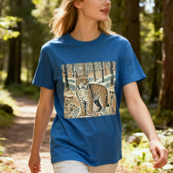 Ember the Lynx - Heavy Cotton Tee