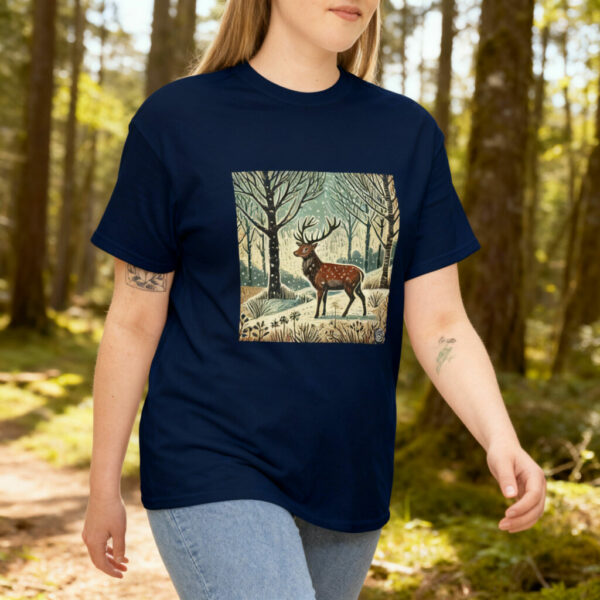 Flame the Red Deer - Heavy Cotton Tee
