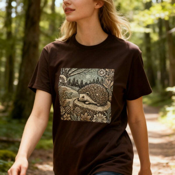 Hazel the Hedgehog - Heavy Cotton Tee