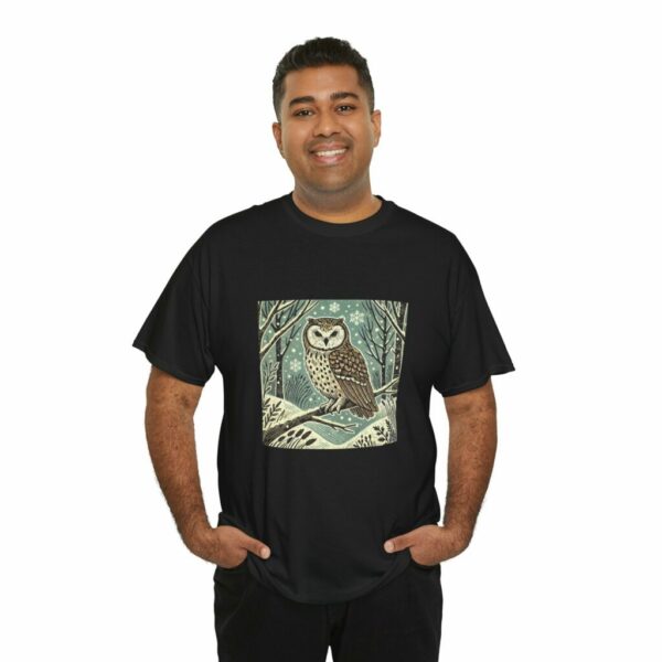 Luna the Owl - Heavy Cotton Tee