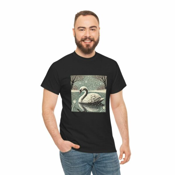 Seren the Swan - Heavy Cotton Tee