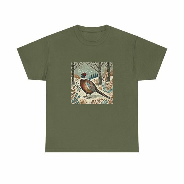Percy the Pheasant - Heavy Cotton Tee - Image 5
