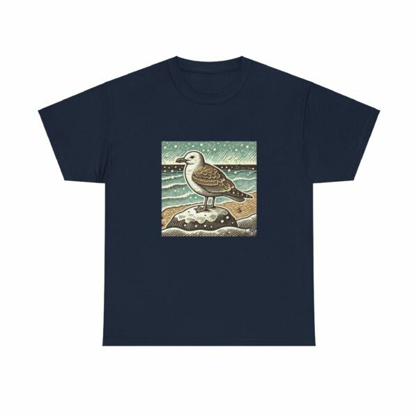 Gulliver the Seagull - Heavy Cotton Tee - Image 8
