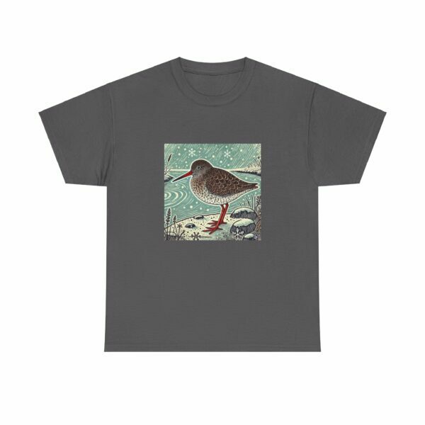 Rusty the Redshank - Heavy Cotton Tee - Image 7