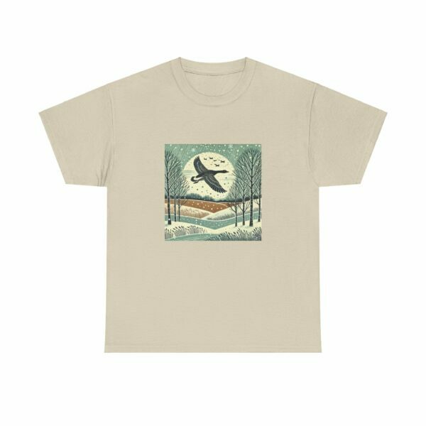 Vee the Goose - Heavy Cotton Tee - Image 3