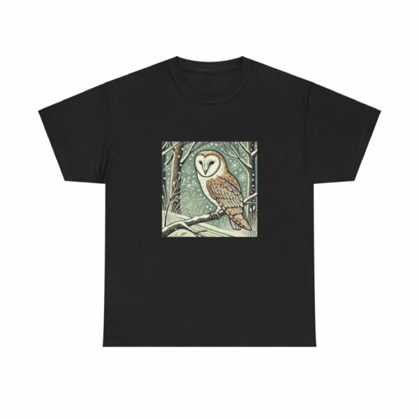 Echo the Barn Owl - Heavy Cotton Tee