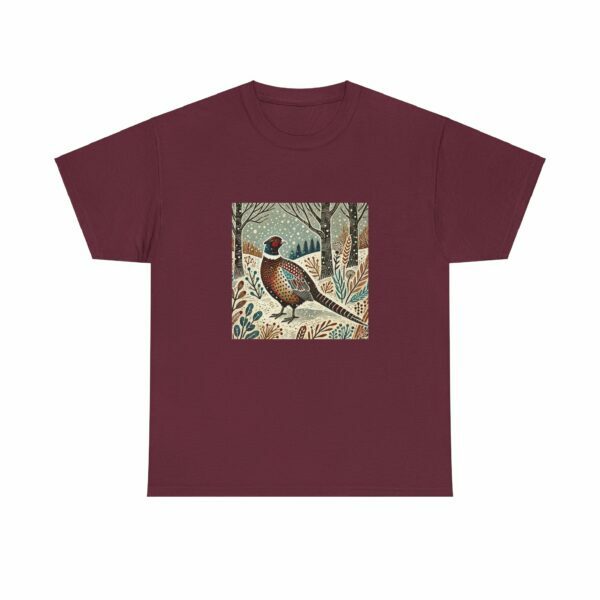 Percy the Pheasant - Heavy Cotton Tee - Image 4
