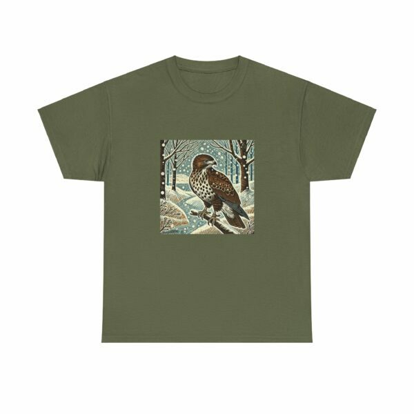 Sky the Buzzard - Heavy Cotton Tee - Image 5