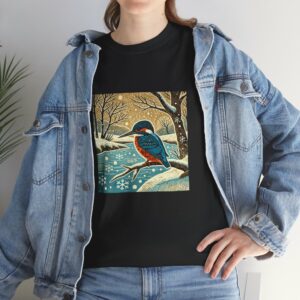 Flare the Kingfisher - Heavy Cotton Tee