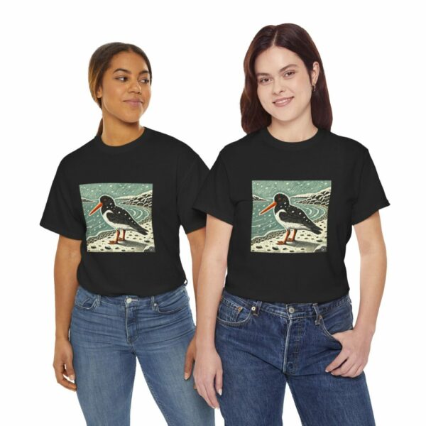 Pearl the Oystercatcher - Heavy Cotton Tee