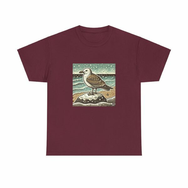 Gulliver the Seagull - Heavy Cotton Tee - Image 4