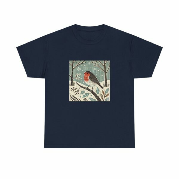 Ruby the Robin - Heavy Cotton Tee - Image 8