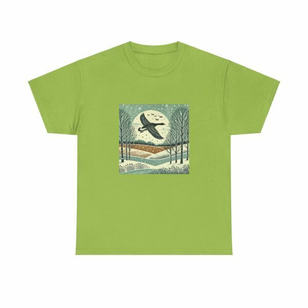 Vee the Goose - Heavy Cotton Tee - Image 6