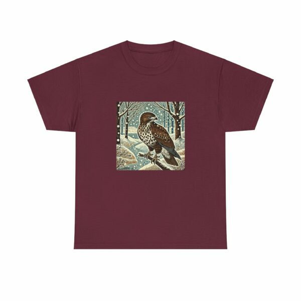 Sky the Buzzard - Heavy Cotton Tee - Image 4