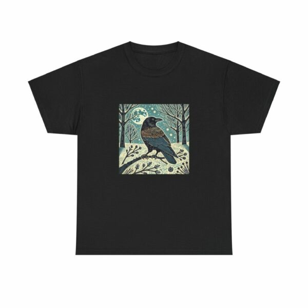 Bran the Raven - Heavy Cotton Tee - Image 2