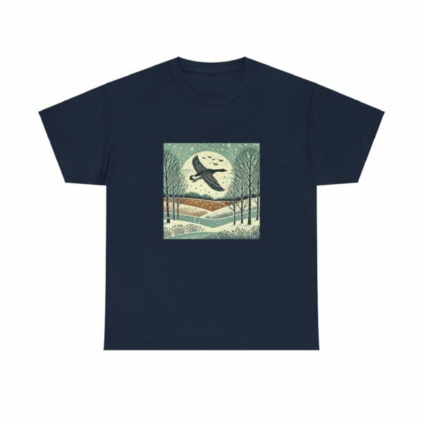 Vee the Goose - Heavy Cotton Tee - Image 8