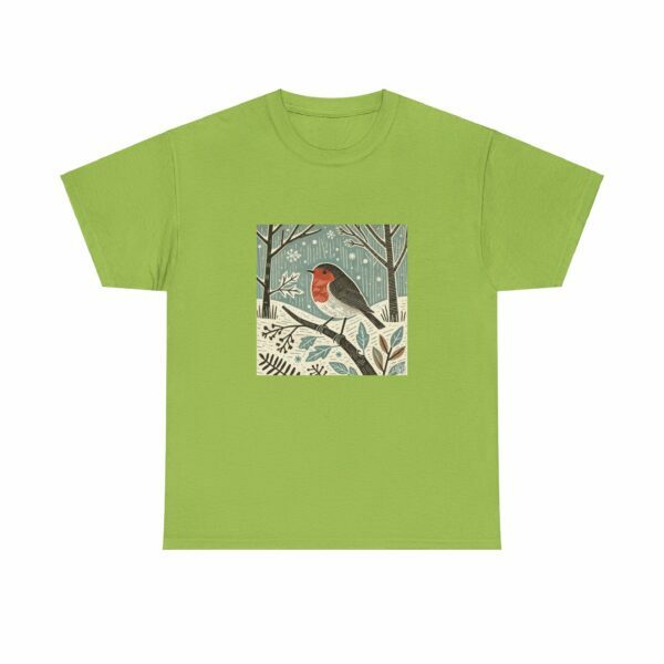 Ruby the Robin - Heavy Cotton Tee - Image 6