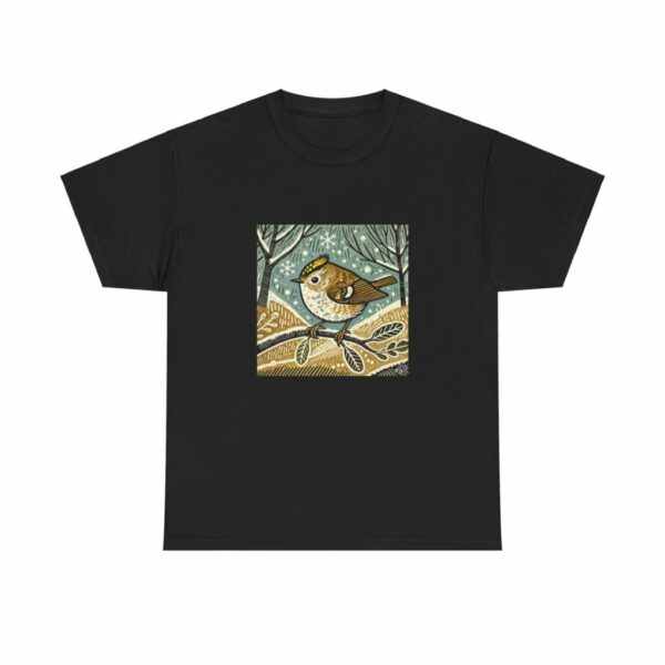 Goldie the Goldcrest - Heavy Cotton Tee - Image 2