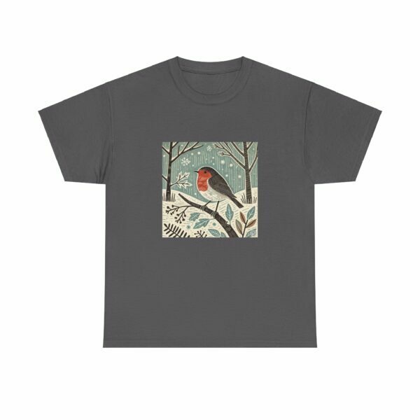 Ruby the Robin - Heavy Cotton Tee - Image 7