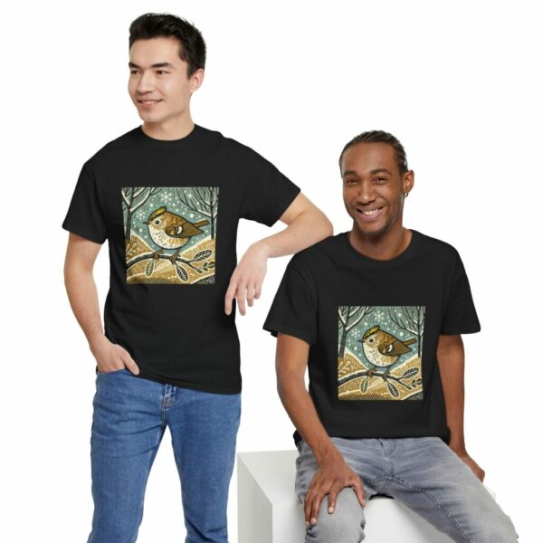 Goldie the Goldcrest - Heavy Cotton Tee