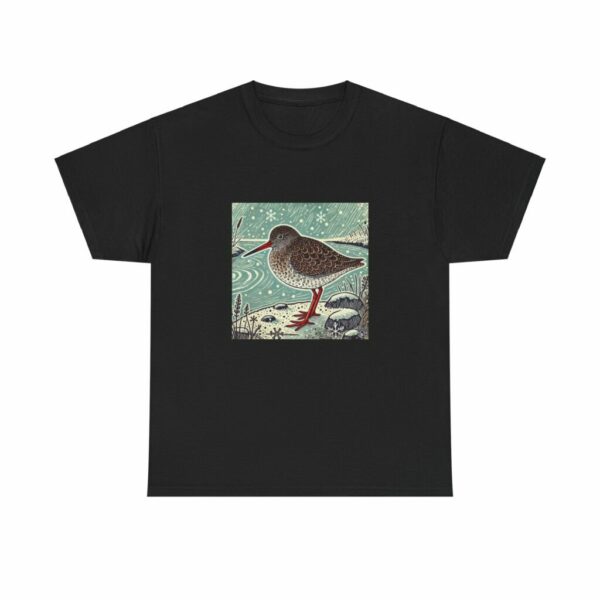 Rusty the Redshank - Heavy Cotton Tee - Image 2