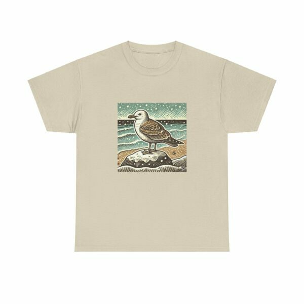 Gulliver the Seagull - Heavy Cotton Tee - Image 3