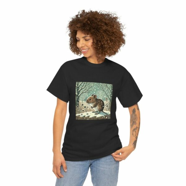 Scamper the Wood Mouse - Heavy Cotton Tee