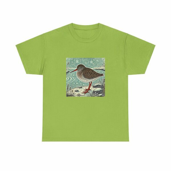 Rusty the Redshank - Heavy Cotton Tee - Image 6