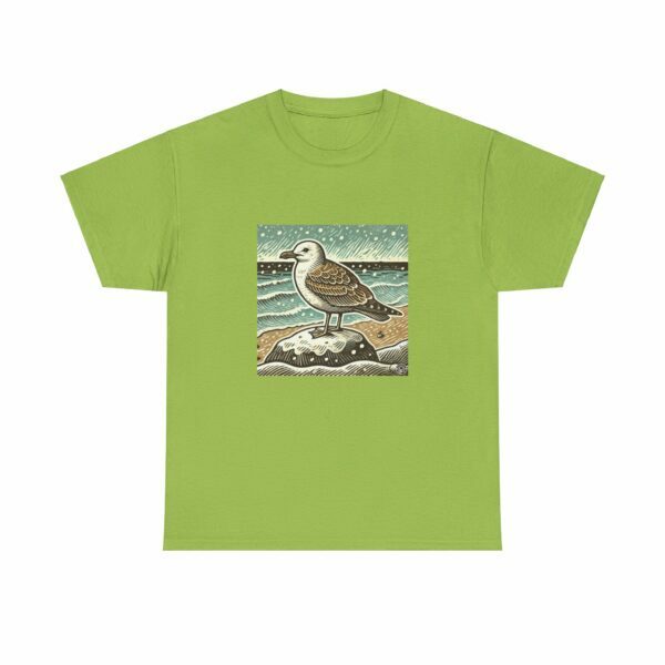 Gulliver the Seagull - Heavy Cotton Tee - Image 6