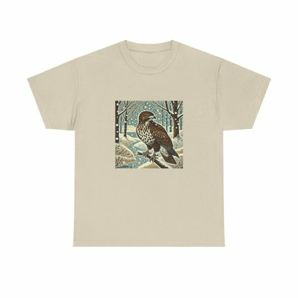 Sky the Buzzard - Heavy Cotton Tee - Image 3