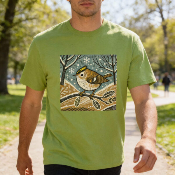 Goldie the Goldcrest - Heavy Cotton Tee