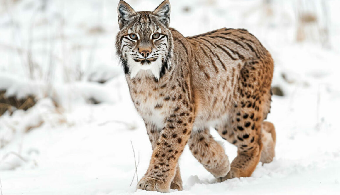 lynx-with-white-face-black-markings