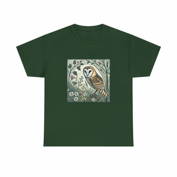 Barn Owl Forest Green