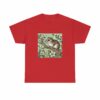 Adorable Dormouse Nature-Inspired Unisex Heavy Cotton Tee (Spring+Summer Series) Mouse T-Shirt - Image 10
