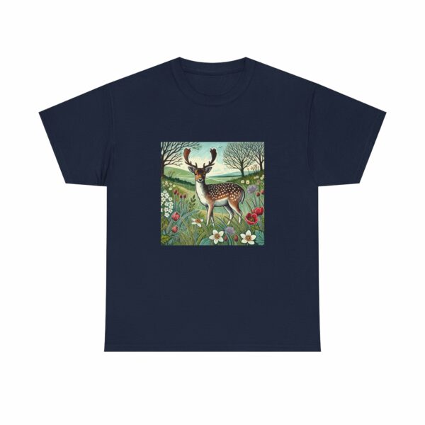 Fallow Deer Navy Blue