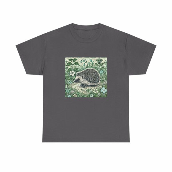 Hedgehog Nature Graphic Tee Spring & Summer Series Heavy Cotton Shirt Outdoor Wear - Image 8