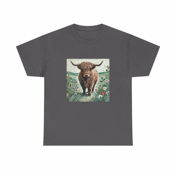 Highland Cow Charcoal