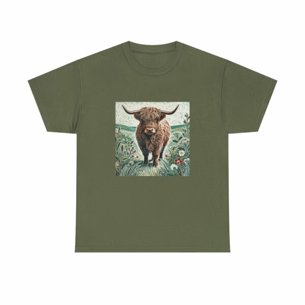 Highland Cow Military Green